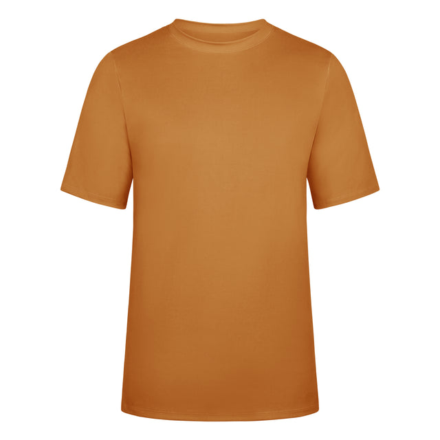 NovaTropic eco-friendly swimwear in a discret natural skin-tone color, offering UPF 50+ protection.