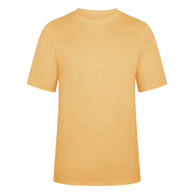 NovaTropic eco-friendly swimwear in a discret natural skin-tone color, offering UPF 50+ protection.