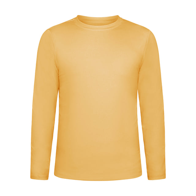 NovaTropic eco-friendly swimwear in a discret natural skin-tone color, offering UPF 50+ protection.